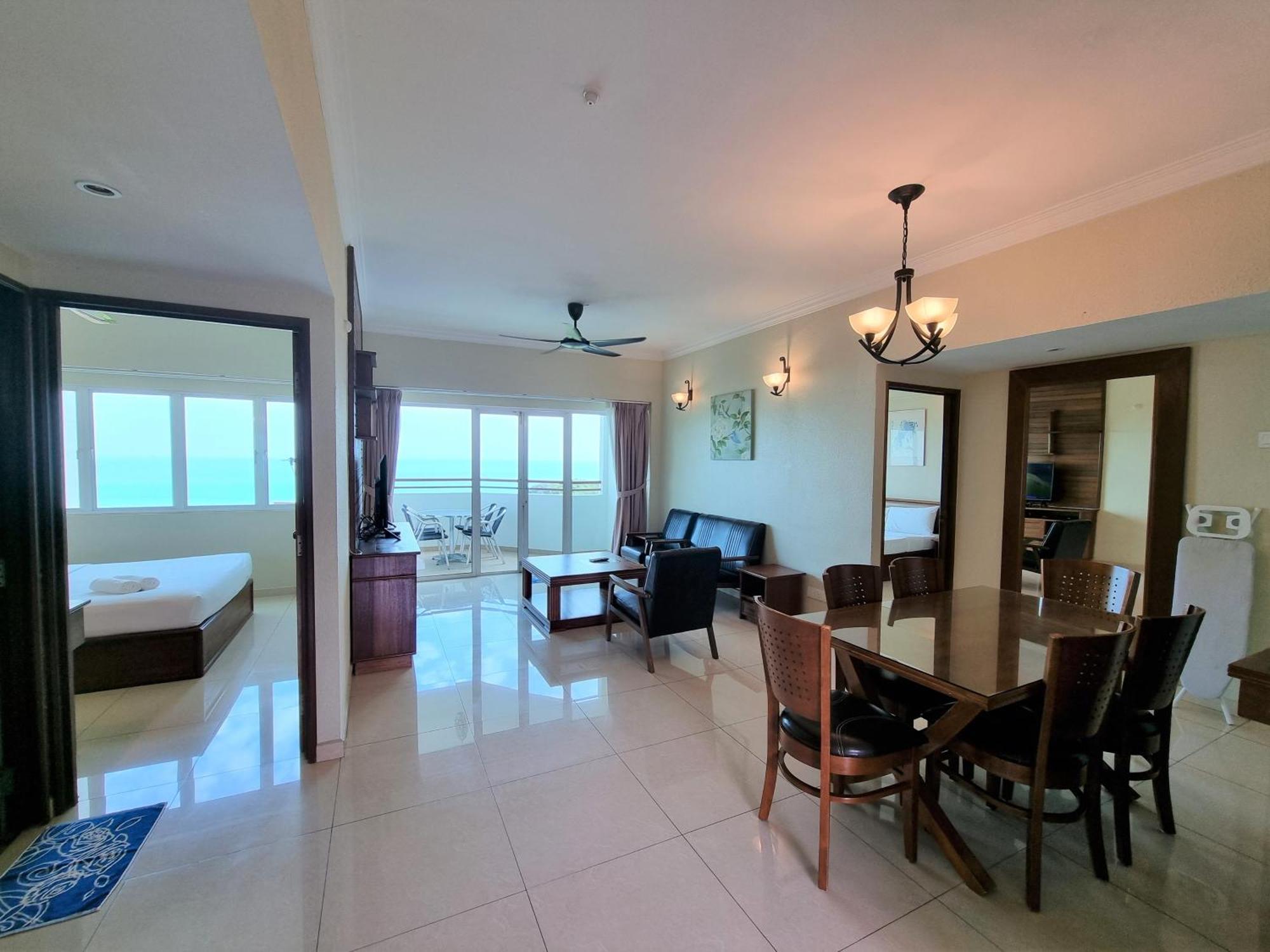 Aloka Seaview Apartment Batu Feringgi Bagian luar foto