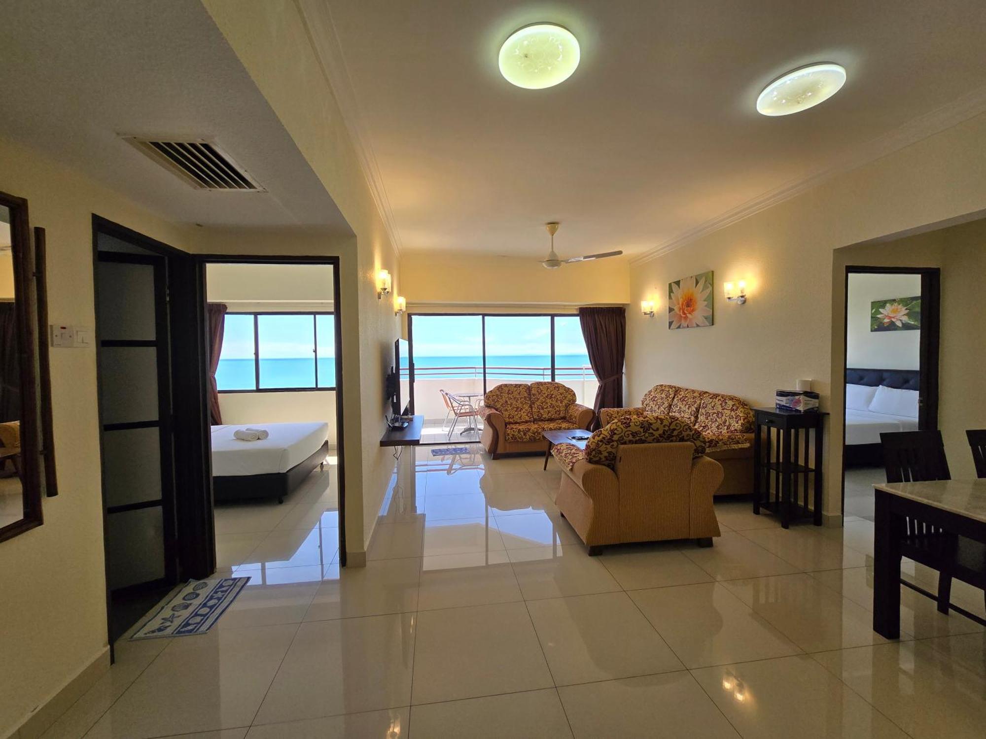 Aloka Seaview Apartment Batu Feringgi Bagian luar foto